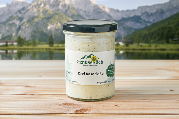 GenussKüch’ on Tour Drei Käse Sauce