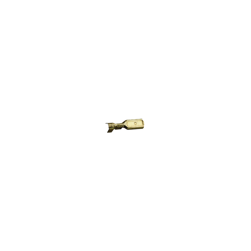 Flachsteckhülse, 3.0 x 0.5 mm, 10er SET, 470KS/10, he10