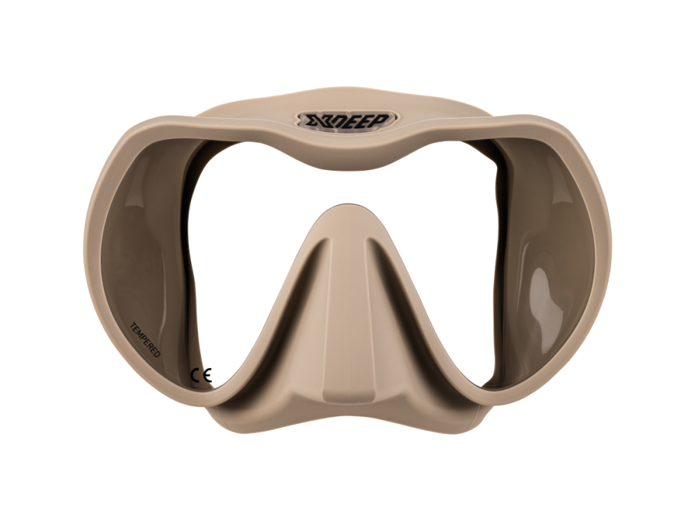 xDEEP Radical Tauchmaske Grösse: L, sand