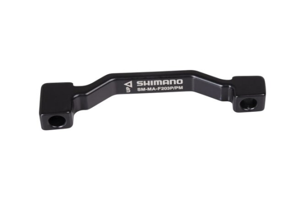Shimano Adapter SM-MA Postmount 180 mm > Postmount 203 mm mit Schrauben/Draht Box