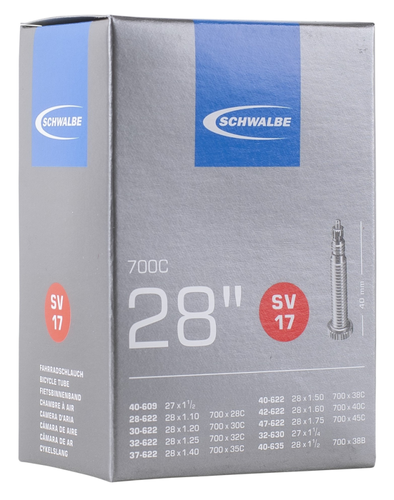 Schwalbe Schlauch SV16 28" 28/32-622/630 Prestaventil