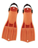 Apeks FINS RK3 HD ORANGE, Grösse XL