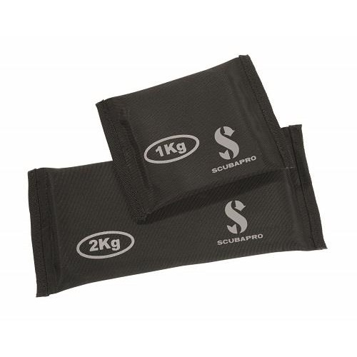 Scubapro HARTBLEI 2 KG, SCHWARZ