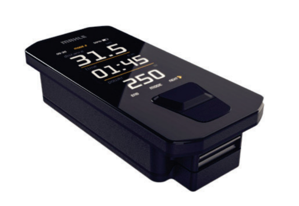Mahle Control Unit with LCD screen for controlling the M-Series system. Supports BLE, ANT+.