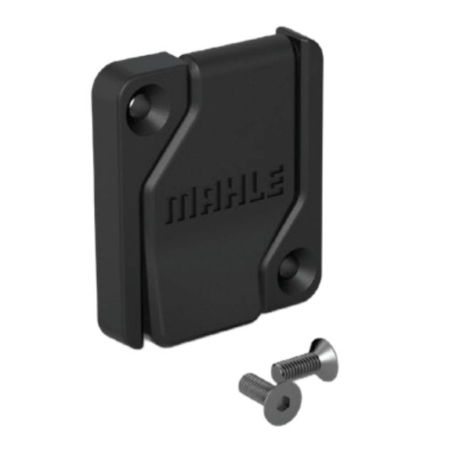 Mahle Charging port cap for M-Series including Cover, 1 circlip and 2 M3 bolts specific for the M-Series harness charging connector.