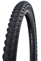 Schwalbe starr mit Reflexstreifen black