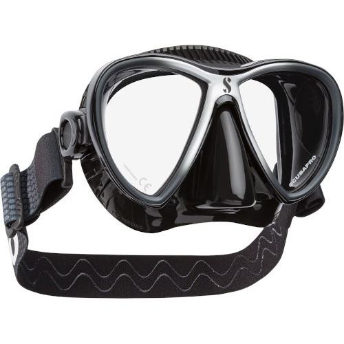 Scubapro Synergy Twin Trufit, mit Comfort Strap, Schwarz/silber