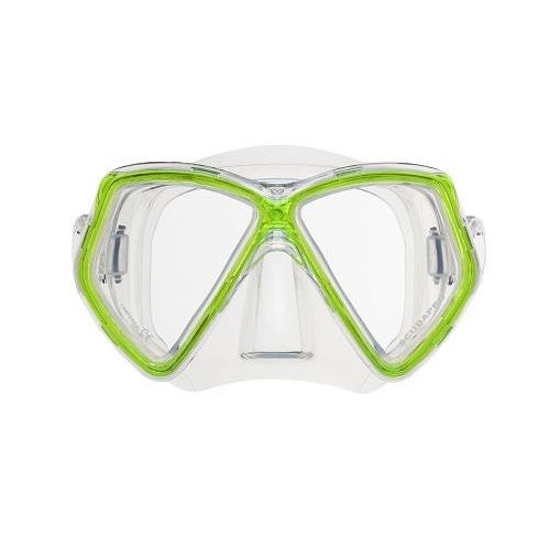 Scubapro MINI VU Maske für Junge Taucher Grün