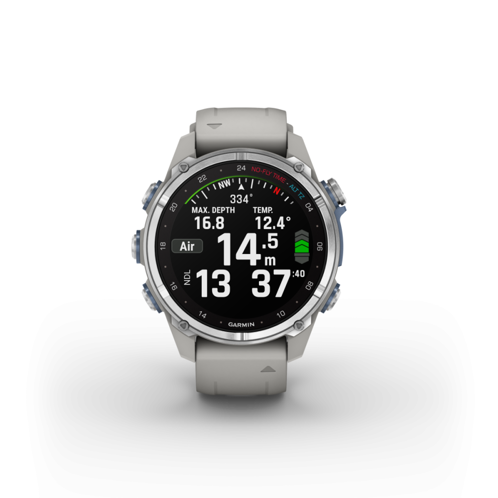 Garmin Descent MK3 - 43mm, Nebelgrau